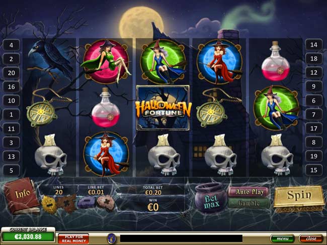 halloween fortune new online slots